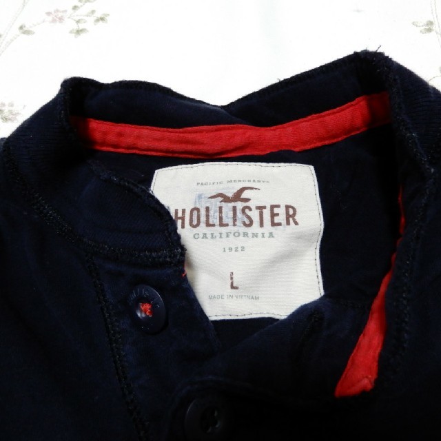 Hollister(ホリスター)の□【mimi様専用】ホリスター 長袖 Tシャツ【L】 メンズのトップス(Tシャツ/カットソー(七分/長袖))の商品写真