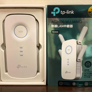 TP-LINK RE650 wifi 中継機 レンジエクステンダー 無線LAN(PC周辺機器)