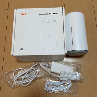 エーユー(au)のau Speed Wi-Fi HOME L02(PC周辺機器)