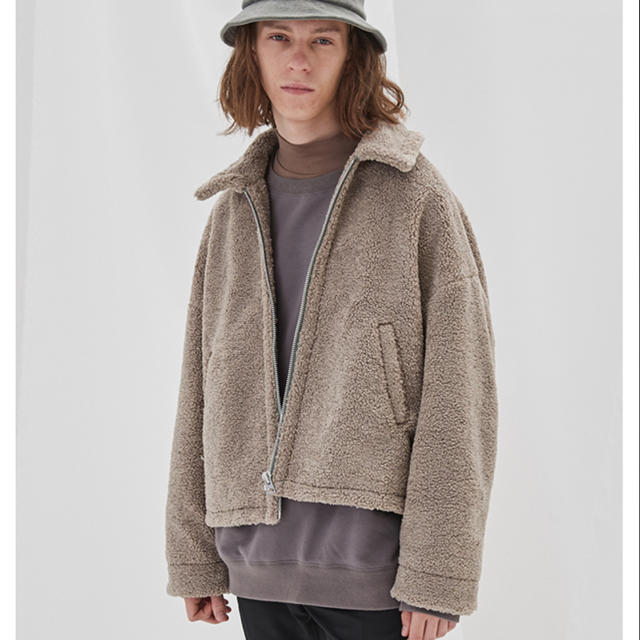 LIDNM リドム oversized boa outer 【半額】 9310円引き www.gold-and