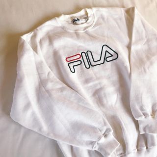 フィラ(FILA)のused 90s FILA スウェット トレーナー 古着 レトロ ヴィンテージ(スウェット)