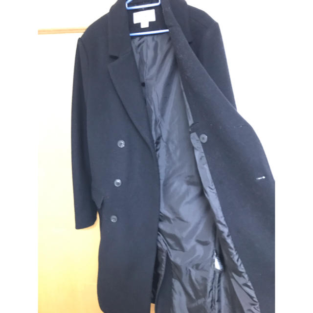 H&M(エイチアンドエム)のダブルチェスターコート メンズのジャケット/アウター(チェスターコート)の商品写真