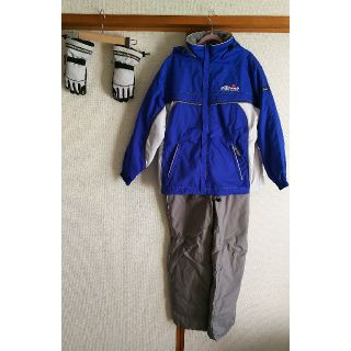 エレッセ(ellesse)の★エレッセ スキーウェア150㎝とグローブセット★美品★(ウエア)