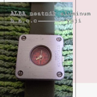 ALBA - SEIKO ALBA neatnik aluminum h.a.o.c 腕時計の通販｜ラクマ