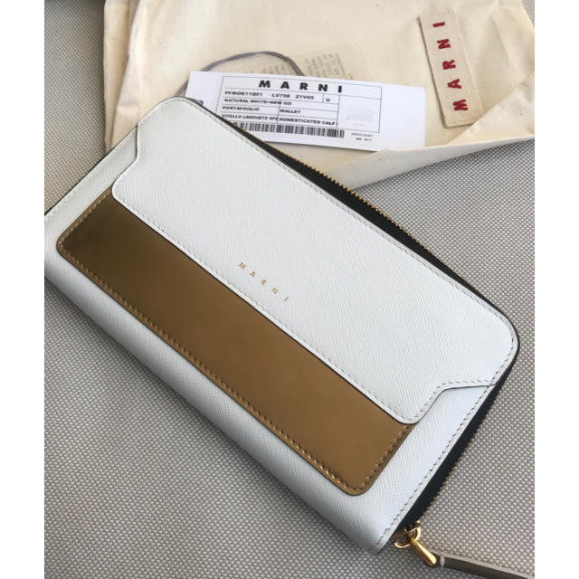 新品!MARNIラウンドファスナー長財布 | フリマアプリ ラクマ