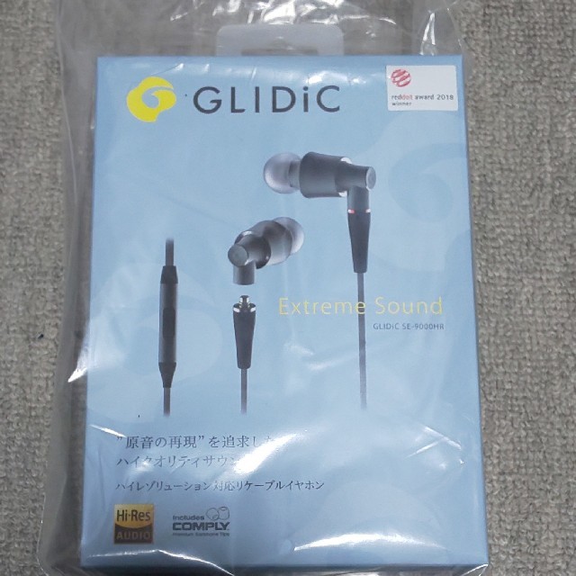 ●新品 GLIDIC SE-9000HR ハイレゾ カナルイヤホン