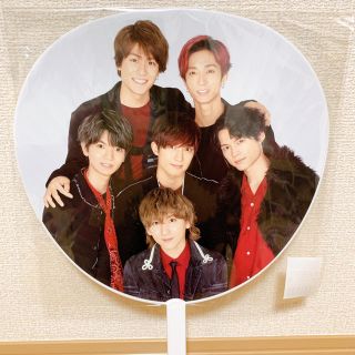 ジャニーズ(Johnny's)のSixTONES カウコン うちわ(アイドルグッズ)