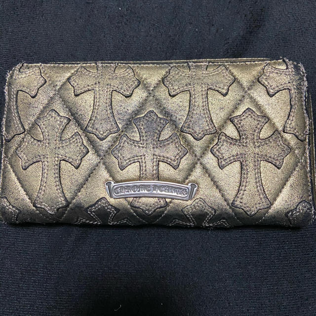 新品定番人気 Chrome Hearts クロムハーツ キルティングウォレット 長財布 ブラックの通販 by まのまの｜クロムハーツならラクマ 