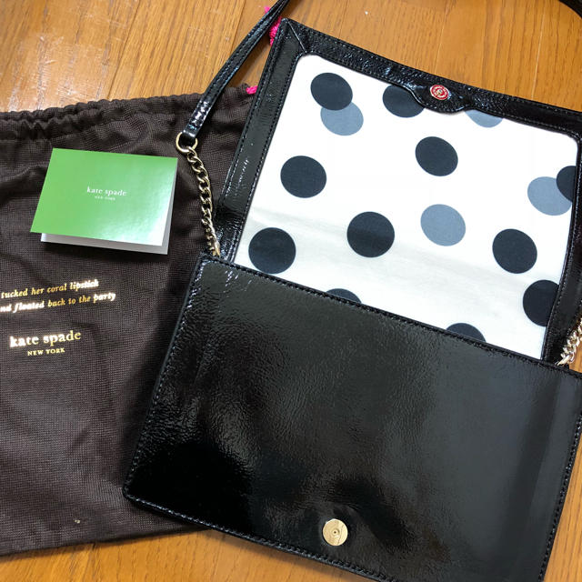 kate spade new york(ケイトスペードニューヨーク)のkate spade バッグ 美品　ブラック レディースのバッグ(ハンドバッグ)の商品写真