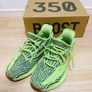 アディダス(adidas)の【adidas】yeezy boost 350 v2 セミフローズンイエロー(スニーカー)