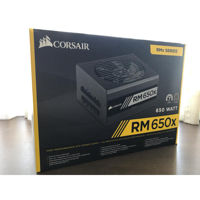 【極美品】CORSAIR RM650XPC/タブレット