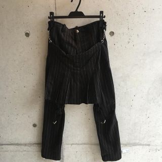 ヴィヴィアンウエストウッド(Vivienne Westwood)のヴィンテージ 古着 ボンテージパンツ ストライプ(その他)