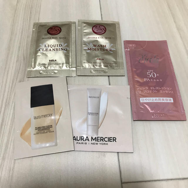 laura mercier(ローラメルシエ)のローラメルシェ  下地とファデーション クレンジング コスメ/美容のベースメイク/化粧品(その他)の商品写真