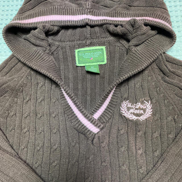 POLO RALPH LAUREN(ポロラルフローレン)のRALPH LAURENラルフローレンニットパーカー レディースのトップス(ニット/セーター)の商品写真