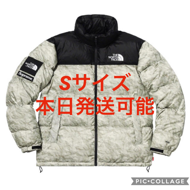 人気の春夏 Supreme - Jacket Nuptse Face North 納品書Supreme/The ダウンジャケット