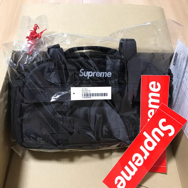 【送料込】Supreme waist bag 2019FW ブラックカラー