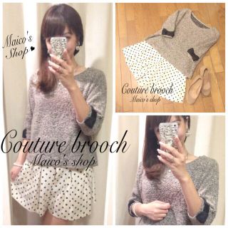 アナトリエ(anatelier)のCouturebrooch♡ニット(ニット/セーター)