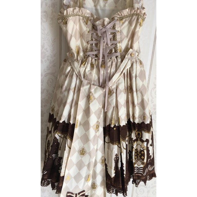 Angelic Pretty チェスチョコシリーズ ビスチェ - ひざ丈ワンピース