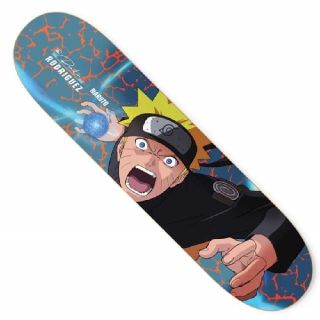 特上美品 NARUTO-ナルト- 疾風伝 スケートボードデッキ8.0 ナルト
