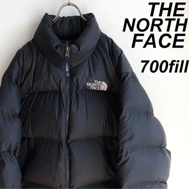 迅速かつ無料の配達 THE NORTH FACE ヌプシ ブラック センターロゴ ダウンジャケット - suntox.co.jp