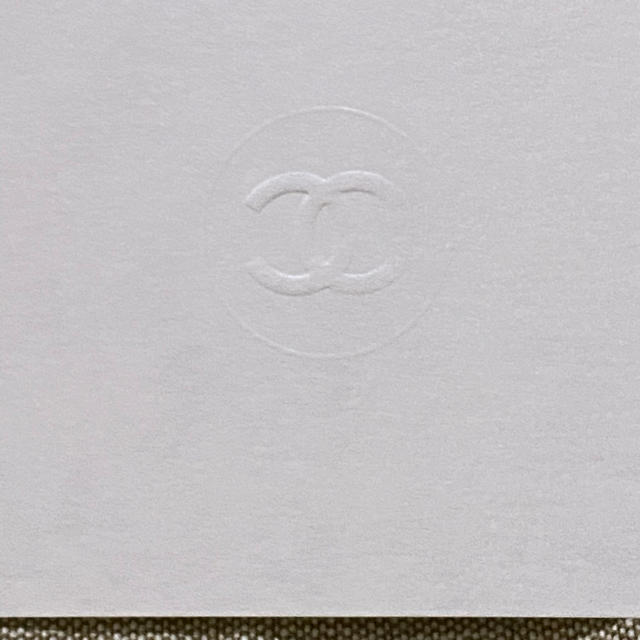 CHANEL(シャネル)の５枚【CHANEL】シャネル★メッセージカード★ギフト ハンドメイドの文具/ステーショナリー(カード/レター/ラッピング)の商品写真