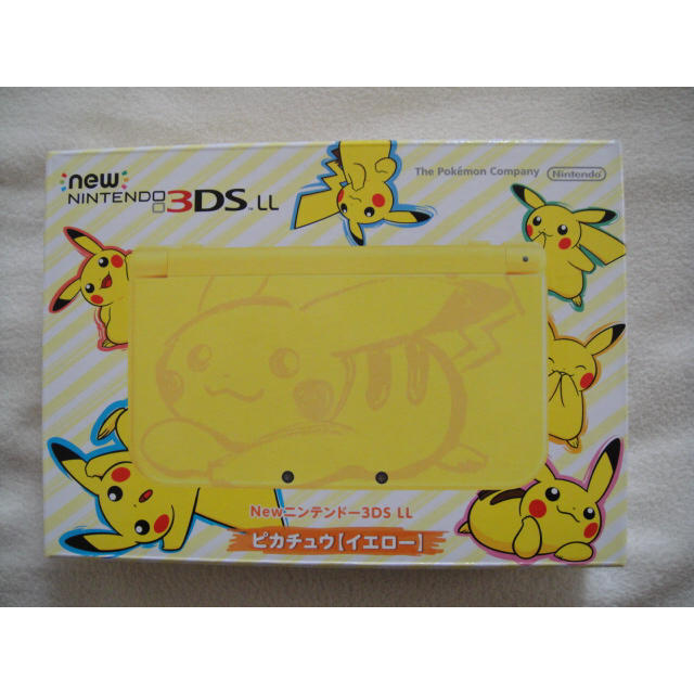 ニンテンドー3DS(ニンテンドー3DS)のNintendo 3DS NEWニンテンドー3DSLL ポケモン ピカチュウ  エンタメ/ホビーのゲームソフト/ゲーム機本体(携帯用ゲーム機本体)の商品写真