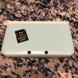 ニンテンドー3DS(ニンテンドー3DS)のNintendo 3DS  LL 本体 ミント/ホワイト(携帯用ゲーム機本体)