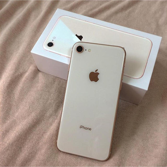 iPhone8 256GB ゴールド　美品