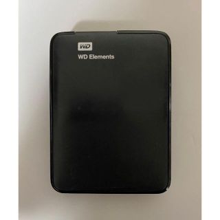 【中古】ポータブルハードディスク（２ＴＢ）(PC周辺機器)
