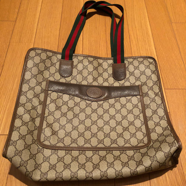 Gucci - オールドグッチ トートバッグ 89.02.997の通販 by pinopino's shop