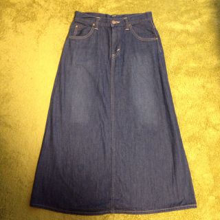 リー(Lee)のLEEデニムロングスカート美品(ロングスカート)