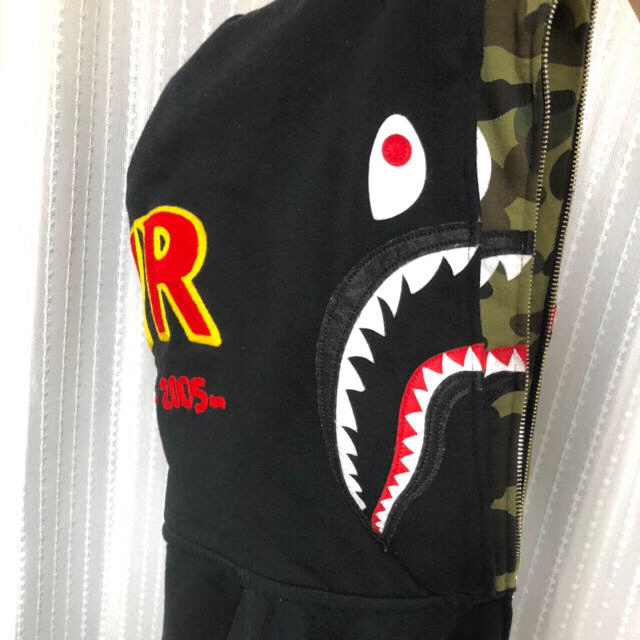 bape シャークパーカーダブル