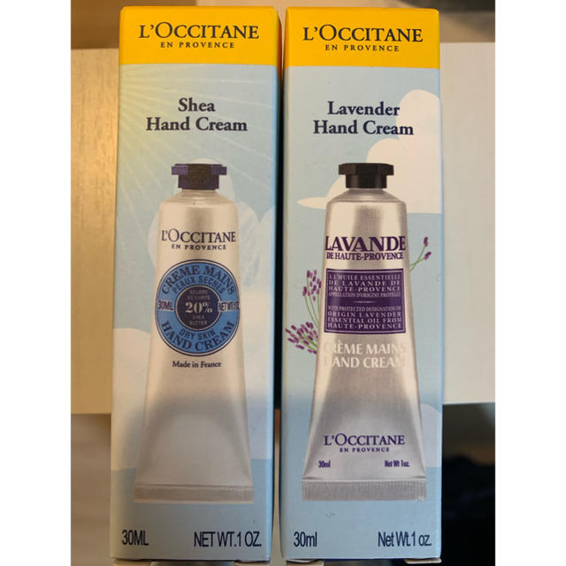 L'OCCITANE(ロクシタン)のロクシタン ハンドクリーム2本セット シア&ラベンダー コスメ/美容のボディケア(ハンドクリーム)の商品写真