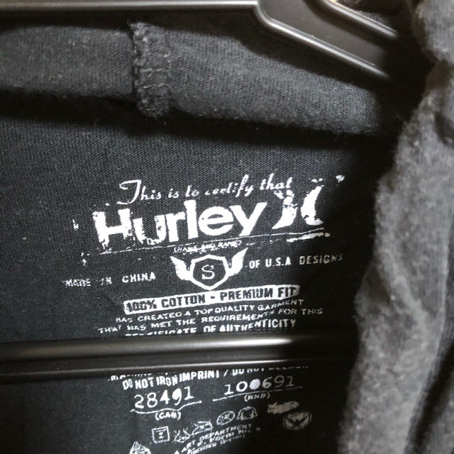 Hurley(ハーレー)のHurley 7分丈　パーカー  シャツ メンズのトップス(Tシャツ/カットソー(七分/長袖))の商品写真