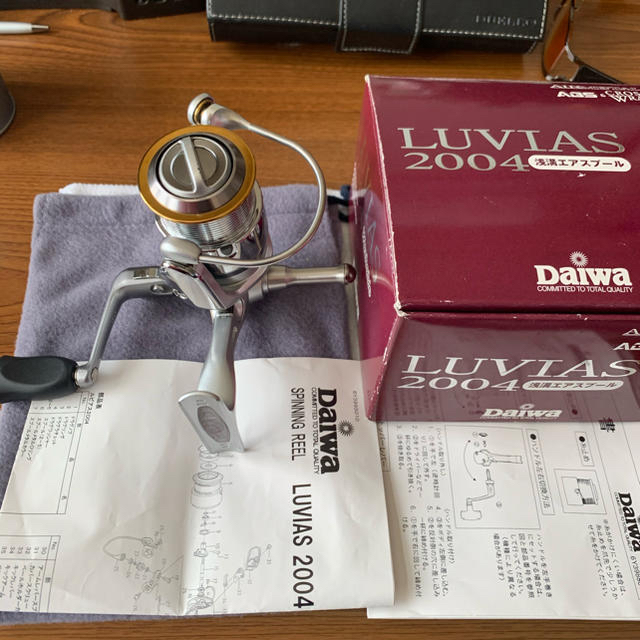 DAIWA - ダイワ 04ルビアス2004浅溝スプール・11ベアリング仕様 DAIWA - ダイワ 04ルビアス2004浅溝スプール・11ベアリング仕様