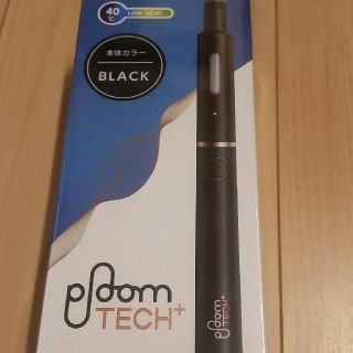 プルームテック(PloomTECH)の【新品、未開封】PloomTECH Plus Black スターターキット (タバコグッズ)