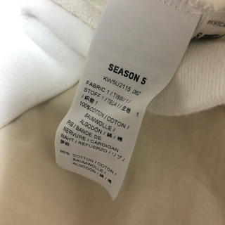 adidas - yeezy season 5 落書き スウェット sサイズ の通販 by みや's