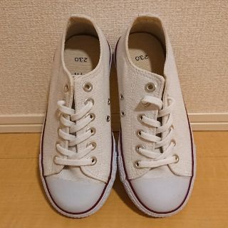 コンバース(CONVERSE)の◯新品23cm◯ローカット キャンバス スニーカー(スニーカー)