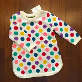 ベビーギャップ(babyGAP)のgapドットワンピース 80(ワンピース)