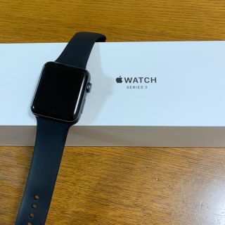 アップルウォッチ(Apple Watch)のApple Watch SERIES3 42mm(腕時計(デジタル))