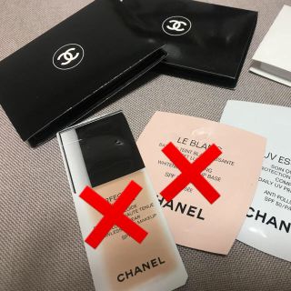 シャネル(CHANEL)のシャネル CHANEL♡ ファンデーション サンプル セット(ファンデーション)