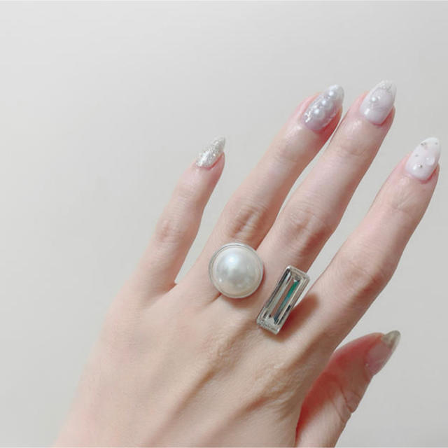 DEUXIEME CLASSE(ドゥーズィエムクラス)のperl &bijou ring レディースのアクセサリー(リング(指輪))の商品写真