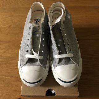 コンバース(CONVERSE)の❣️お値下げしましたコンバース❣️ジャックパーセル　グレー　24.5cm(スニーカー)