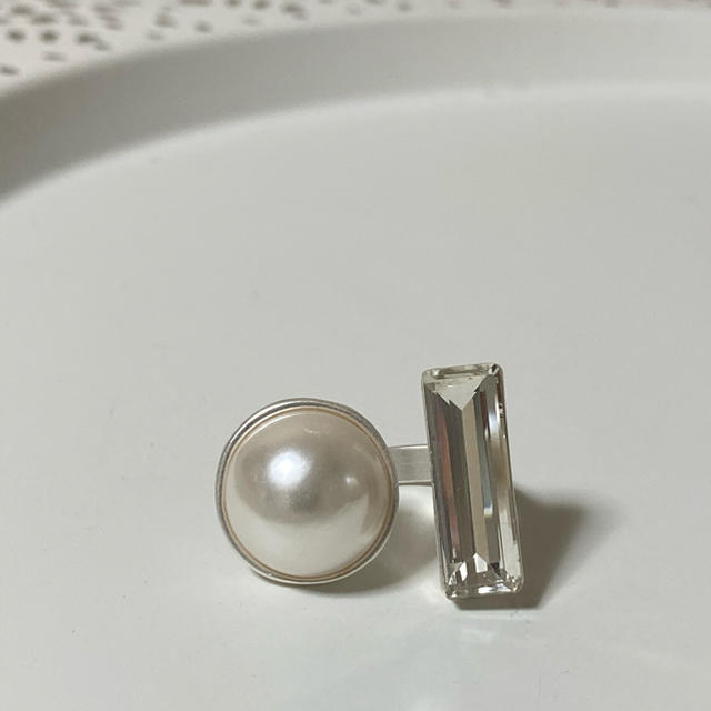 DEUXIEME CLASSE(ドゥーズィエムクラス)のperl &bijou ring レディースのアクセサリー(リング(指輪))の商品写真