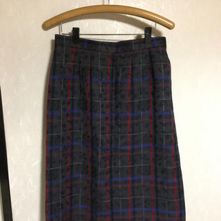 新品　大きなサイズ  東京スタイル　ウールスカート(ひざ丈スカート)