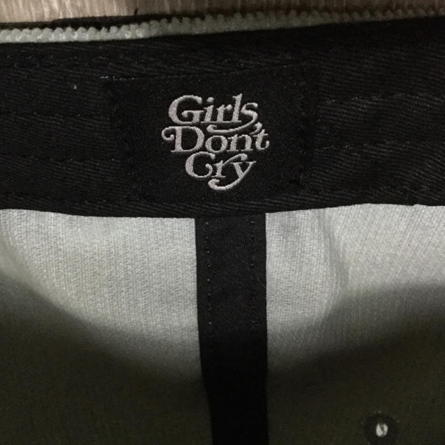 girls don't cry corduroy cap ポップアップ限定