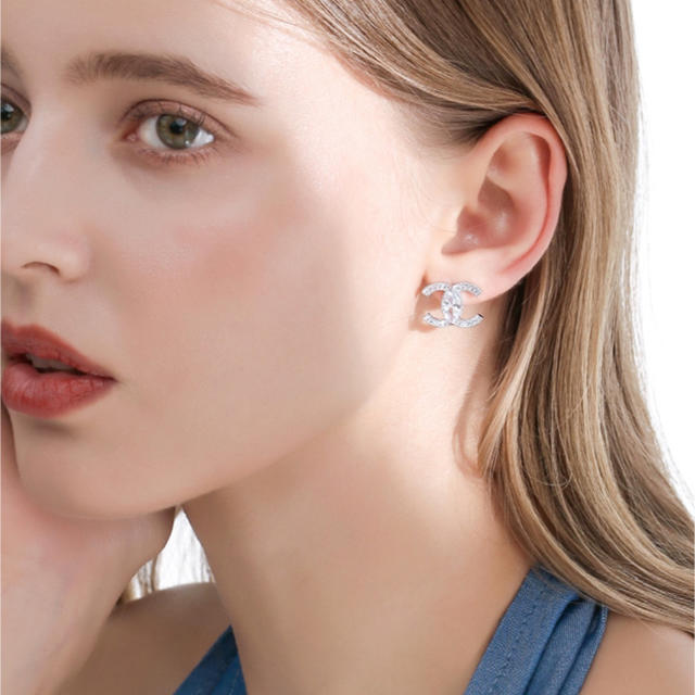 シャネル CHANEL ピアス フープ リング シルバー 片耳 - agedor.ma