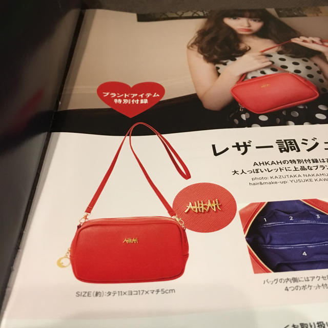 AHKAH(アーカー)のAHKAH☆レザー調ジュエルポシェット レディースのバッグ(その他)の商品写真
