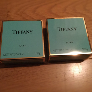 ティファニー(Tiffany & Co.)のティファニー ソープ 石鹸(未開封)二個(ボディソープ/石鹸)