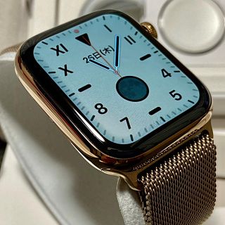 美品 Apple Watch Series 4 ゴールド ステンレス 44mm